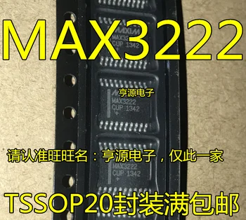 10 бр./lot 100% чисто нов MAX3222 MAX3222CUP IC TSSOP-20