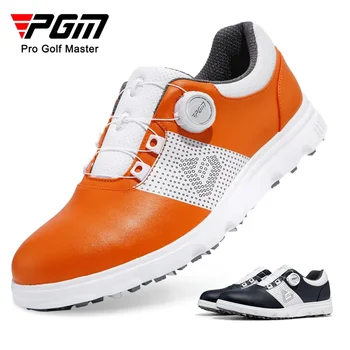 PGM Мъжки обувки за голф, ремък с дръжка против хлъзгане, водоустойчиви мъжки спортни обувки, маратонки XZ303