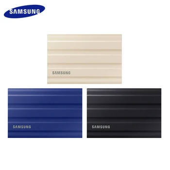Samsung Твърд Диск Твърд Диск 2 TB SSD Портативен T7 Shield 1 TB USB 3.2 Type C PSSD Високоскоростен Външен Твърд Диск За КОМПЮТЪР