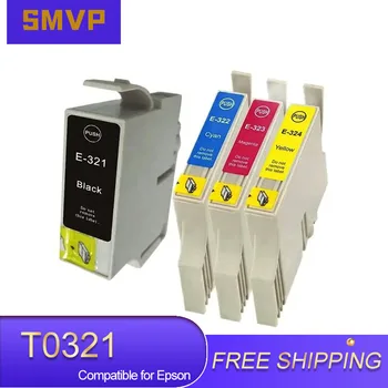 T0321 T0322 T0323 T0324 Цветен мастилено-струйни касети премиум-клас за принтер Epson Stylus C82 C80