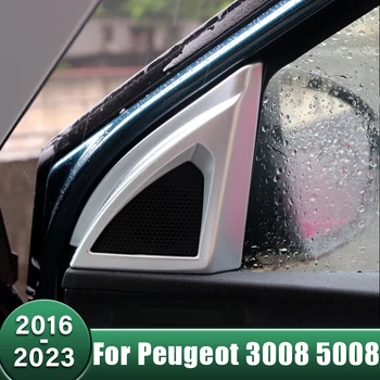 Вътрешна Триъгълна Панел на Прозореца на Предната Врата на Колата A Colum За Peugeot 3008 5008 GT Hybrid 2016 2017 2018 2019 2020 2021 2022 2023