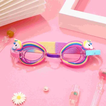 Детски очила за плуване без замъгляване Детски Очила за плуване с анимационни единорогом за деца
