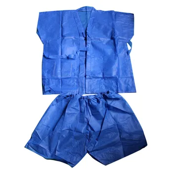 Еднократна костюм за сауна от нетъкан текстил, костюми за отпаривания в спа центъра, 30 бр.