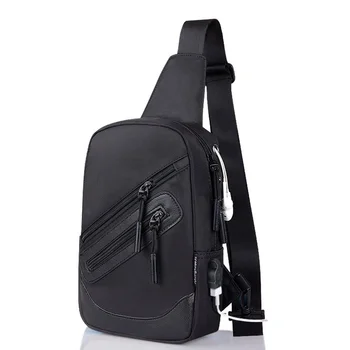за LG W31 + (2020 Г.) Раница, поясная чанта през рамо, найлон, който е съвместим с електронна книга, таблета - черен