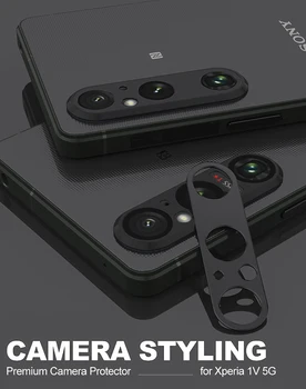 Защитно покритие на Камера От Алуминиева Сплав За Sony Xperia 1 IV 10 1 V Xperia1 IV Xperia10 Xperia1IV 5G Метална Делото С Пръстен За обектива