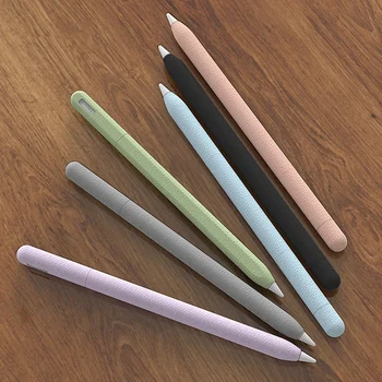 Молив случай за Apple Pencil 2-ро поколение, стилус за мек силиконов своята практика, аксесоари за сензорен таблет Funda Cover на Apple Молив 2