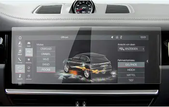 На 2019 2020 2021 2022 Porsche Cayenne 12,3-инчов дисплей, навигация център Защитно фолио за екран от ЗАКАЛЕНО СТЪКЛО