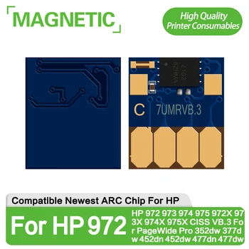 Най-новият ARC-чип за HP 972 973 974 975 972X 973X 974X 975X CISS VB.3 За PageWide Pro 352dw 377dw 452dn 452dw 477dn 477dw