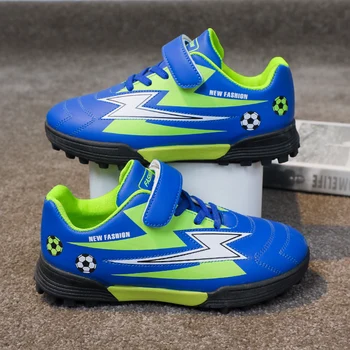 Нова модерна футболна обувки за момче, ежедневни студентски обувки на равна подметка, ежедневни спортни обувки за деца