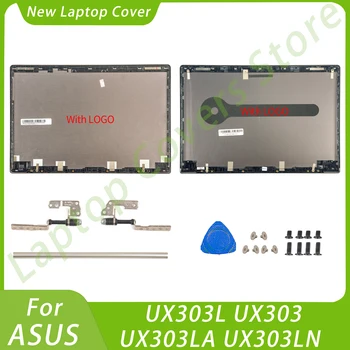 Нови Калъфи За Лаптопи ASUS UX303L UX303 UX303LA UX303LN Делото с LCD Дисплей Панти на Задната корица Hingecover Заместват ChampagneGold