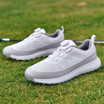 Нови мъжки професионални спортни обувки за голф, мрежести нескользящие маратонки за голфъри за мъже