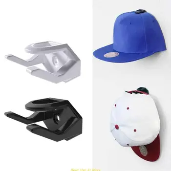 Обновен кука за бейзболни шапки, кука за дрехи, закачалки за шапки, бесследный кука за шапки, просто слушалка