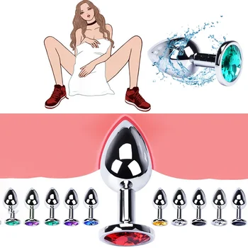 Секс Вибратор Метални Анални Играчки За Жени, Секс Стоки За Възрастни За Мъже Анален Накрайник От Неръждаема Стомана Анален Накрайник За Секс Играчки За Анален DildoToys
