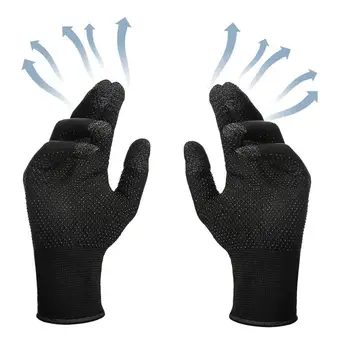 Слот ръкавици със сензорен екран, зимни ръкавица, ръкавица със сензорен екран, чувствителен на допир с пръст точков силикагел, длан Почти не се плъзга, дизайн поддържа