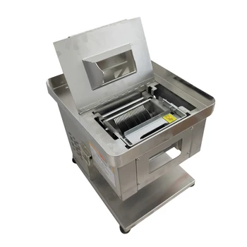 Търговски електрическа мелачка от неръждаема стомана, автоматична машина за мелене на зеленчуци, Мелачка за месо