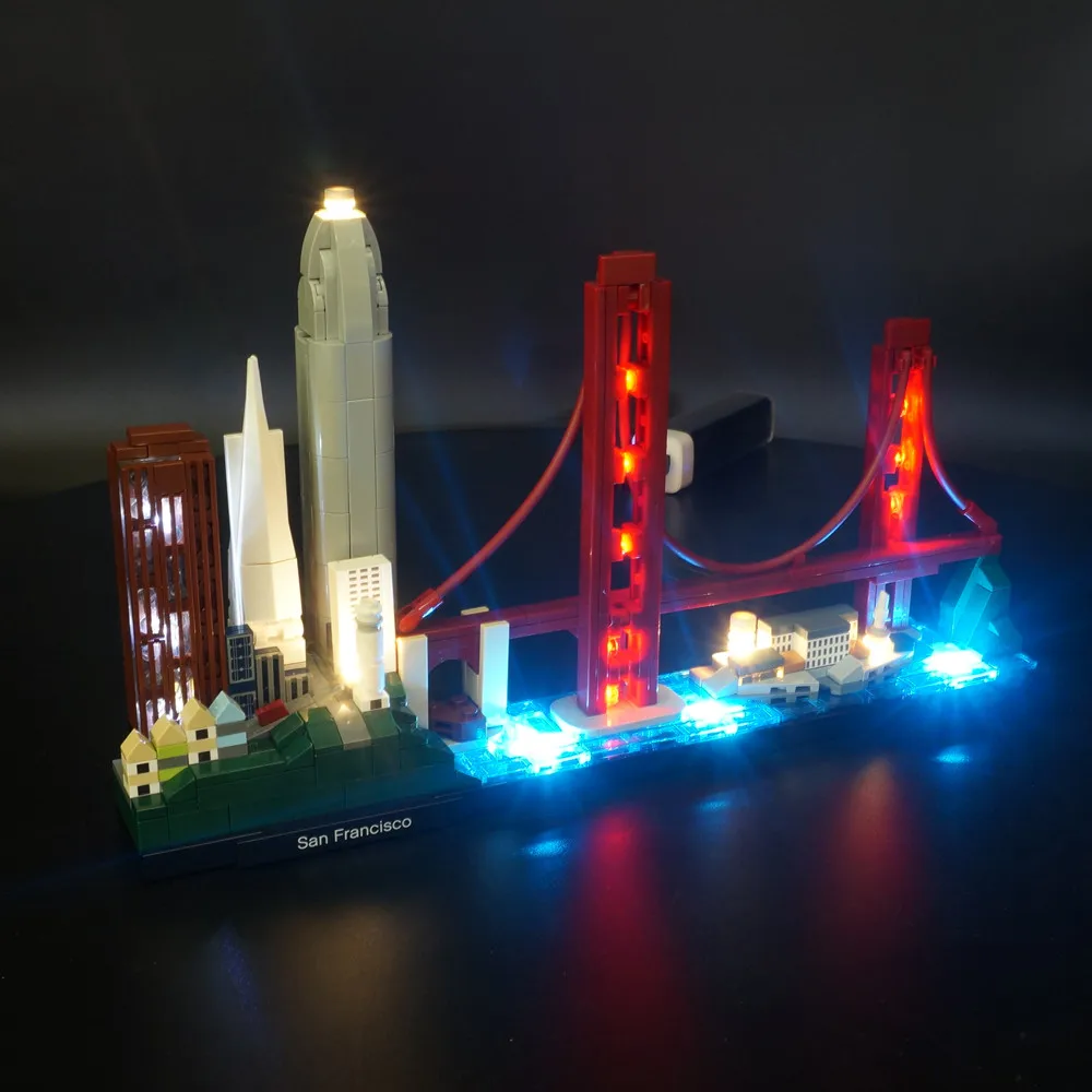 Комплект led лампи EASYLITE за архитектура 21043 Сан Франциско, само на играчки 