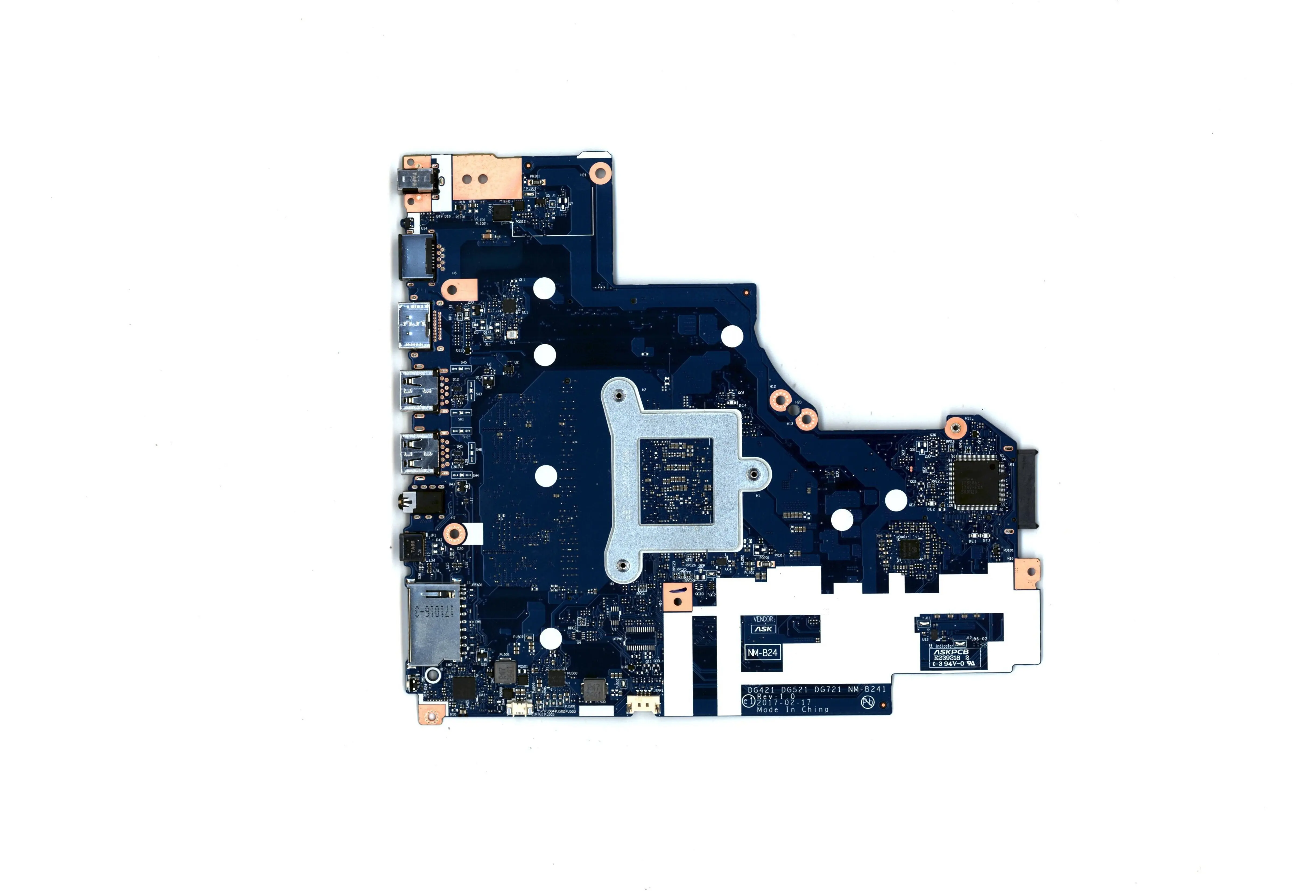 SN NM-B241 FRU 5B20R16689 процесор I36006 I37130 I38130 I57200 I58250 I77500 I78550 Модел DG421 521 721 дънна платка ideapad 330-15IKB