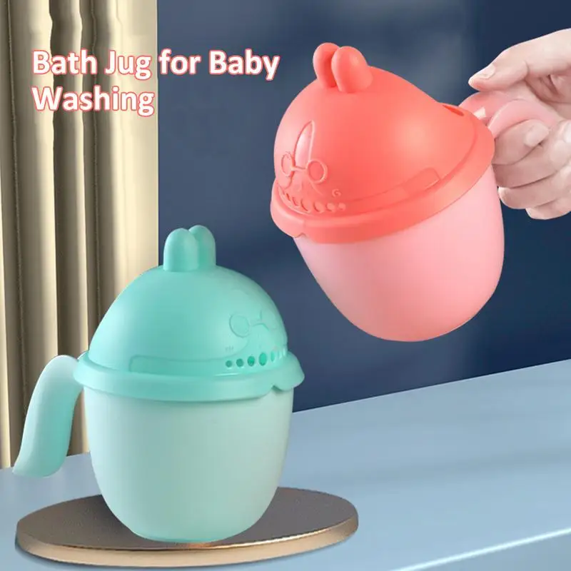 Чаша за измиване на бебешки Ванички Чаша за вода За измиване на косата За Деца От 7 Дупки За вода, Управление на Потока Омекотители Удобен И лесен За употреба