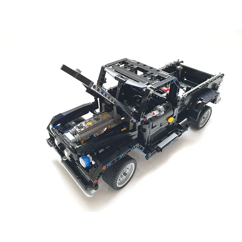НОВИ 977шт Технически Ретро автомобили пикап на поръчка от 42111 Фод Модел Dodged Charger Строителни блокове, Тухли, Играчки със собствените си ръце