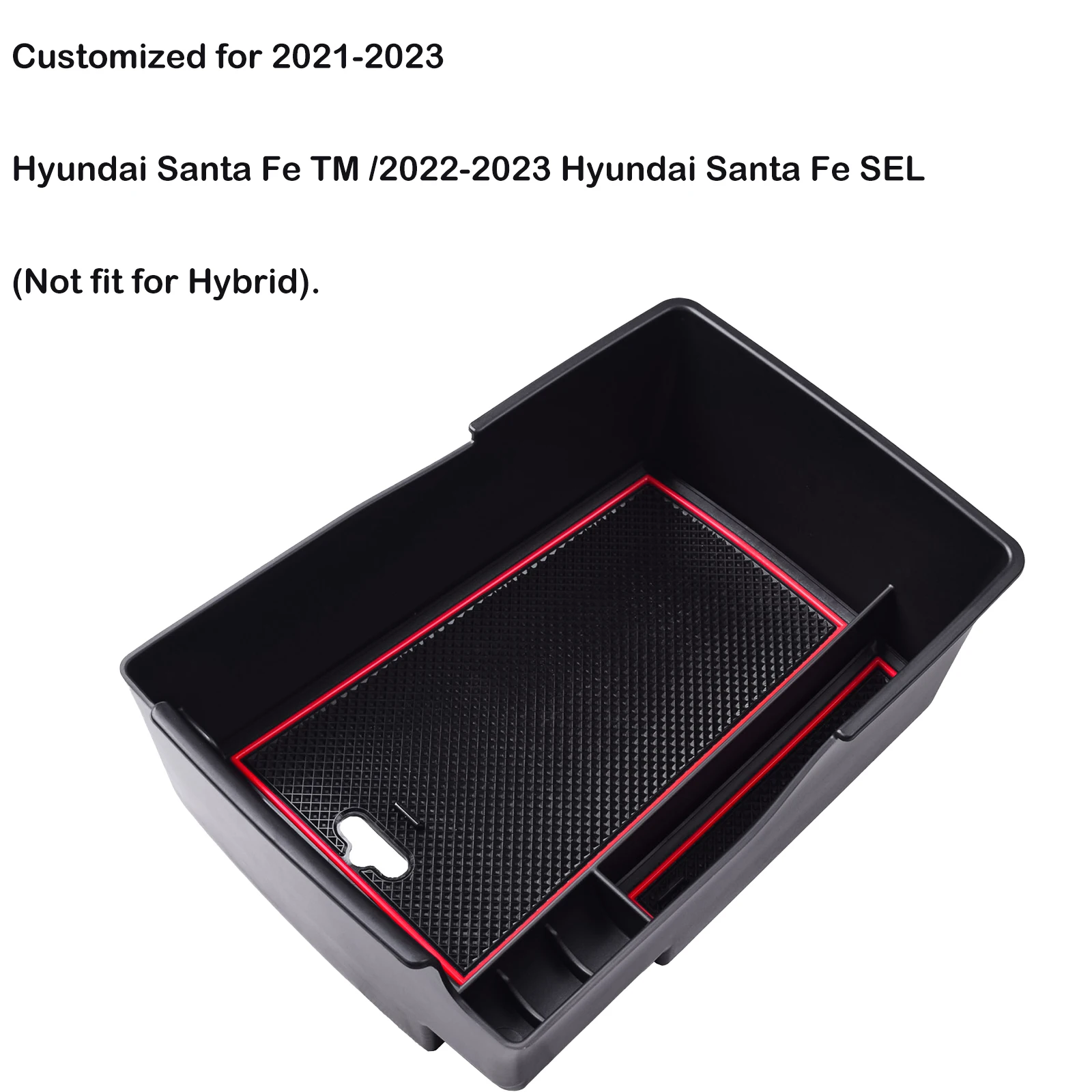За Hyundai Santa Fe TM 2021 2022 2023 Аксесоари Кутия за конзола, Кутии за съхранение на Монети Притежателя Органайзер за централната конзола