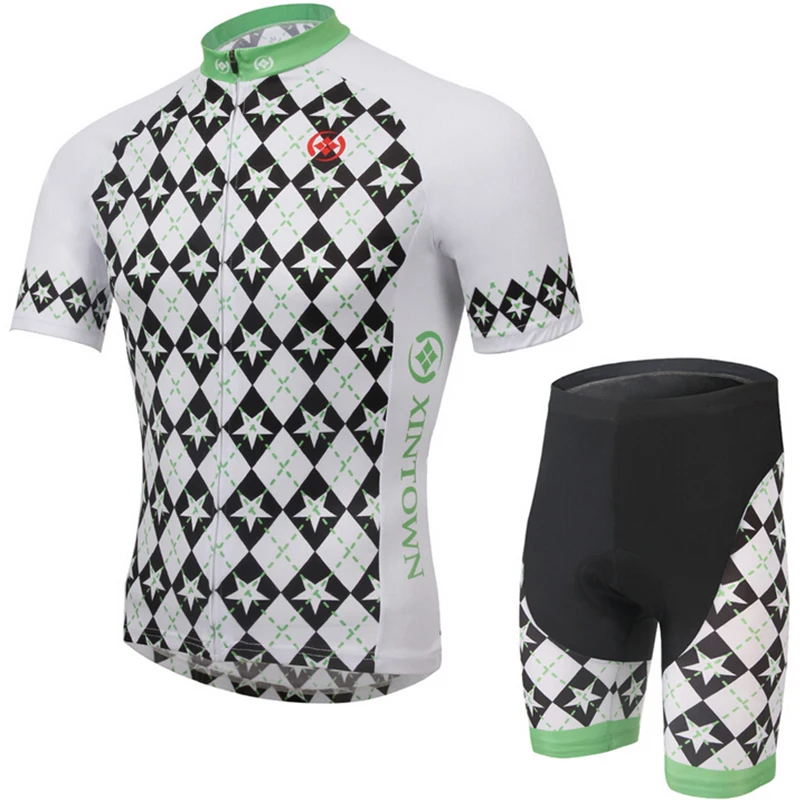 Weimostar Велосипедна Майк Лятна Мъжки МТБ Велосипедна фланелка с къс ръкав, комплект спортни облекла от фабрика-Direct-Clothing