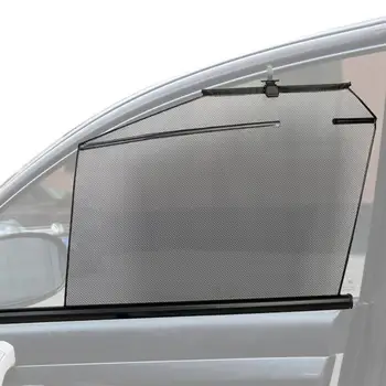 Сенника на задния прозорец Автоматично слънчеви очила за странично стъкло, не загораживающие преглед, Разтегателен авто сенника на странично стъкло, Слънцезащитни продукти за автомобила